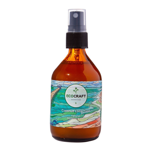 ЭКОКРАФТ Кокосовая Вода д/л 100мл Натуральная Кокосовая коллекция