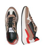 Кожаные кроссовки Iceberg - бежевый(IU164001)