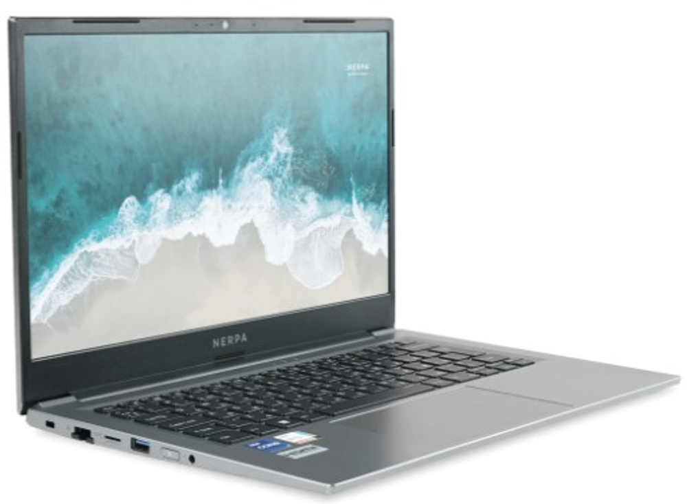 Ноутбук  Nerpa Caspica I752-14 14 ", Core i7, 32 Гб RAM, 1 Тб SSD, Iris Xe Graphics, Серый