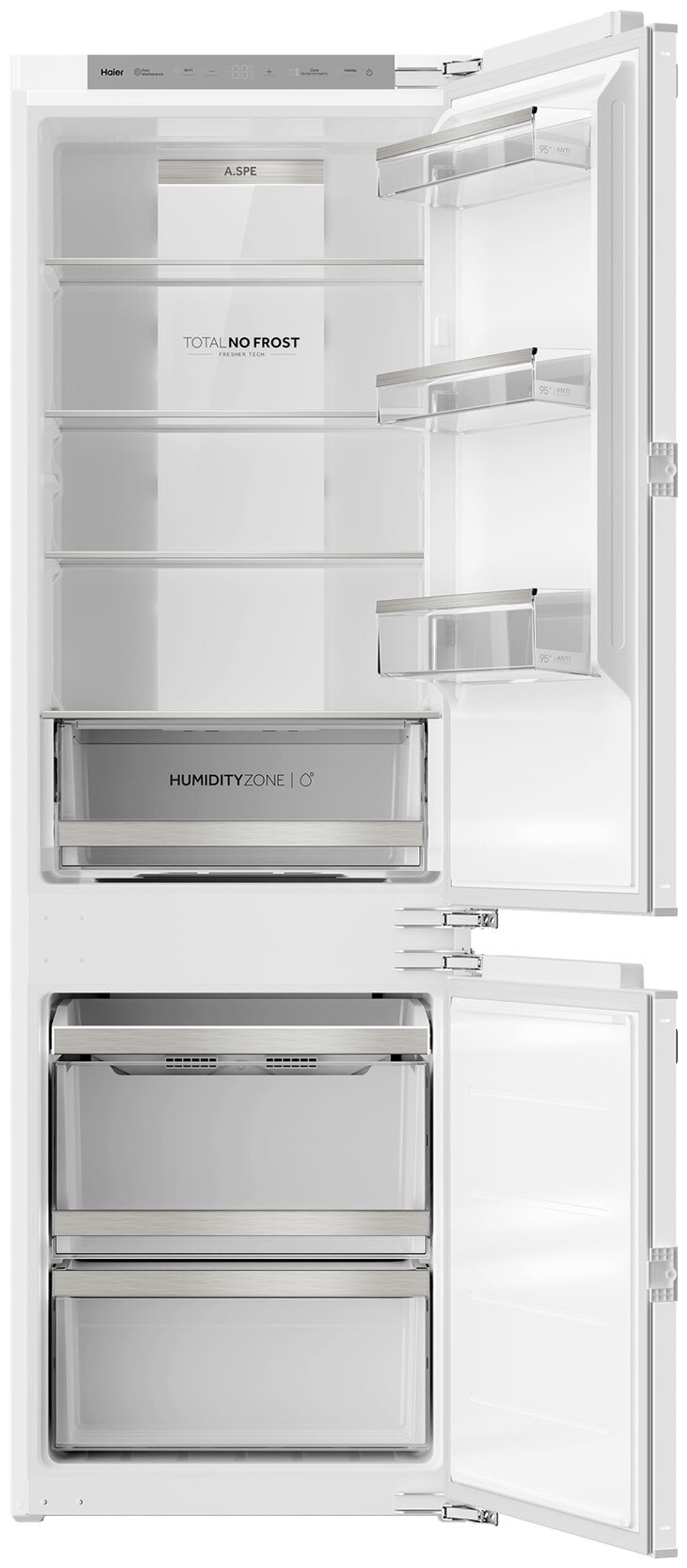 Встраиваемый двухкамерный холодильник Haier BCF3261WRU