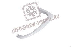 Ручка двери холодильника Аристон, Cтинол, Индезит (нижняя) 225 мм