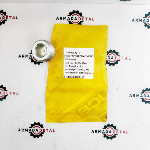 Пробка сливная заднего моста | 816/M3848 | JCB