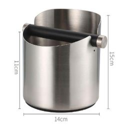 Нок-бокс для сброса кофейного жмыха d 13,6 h14,5 см нерж. P.L. Barbossa