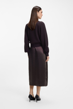 Two-in-one dress with wool-cashmere sweater layer-3