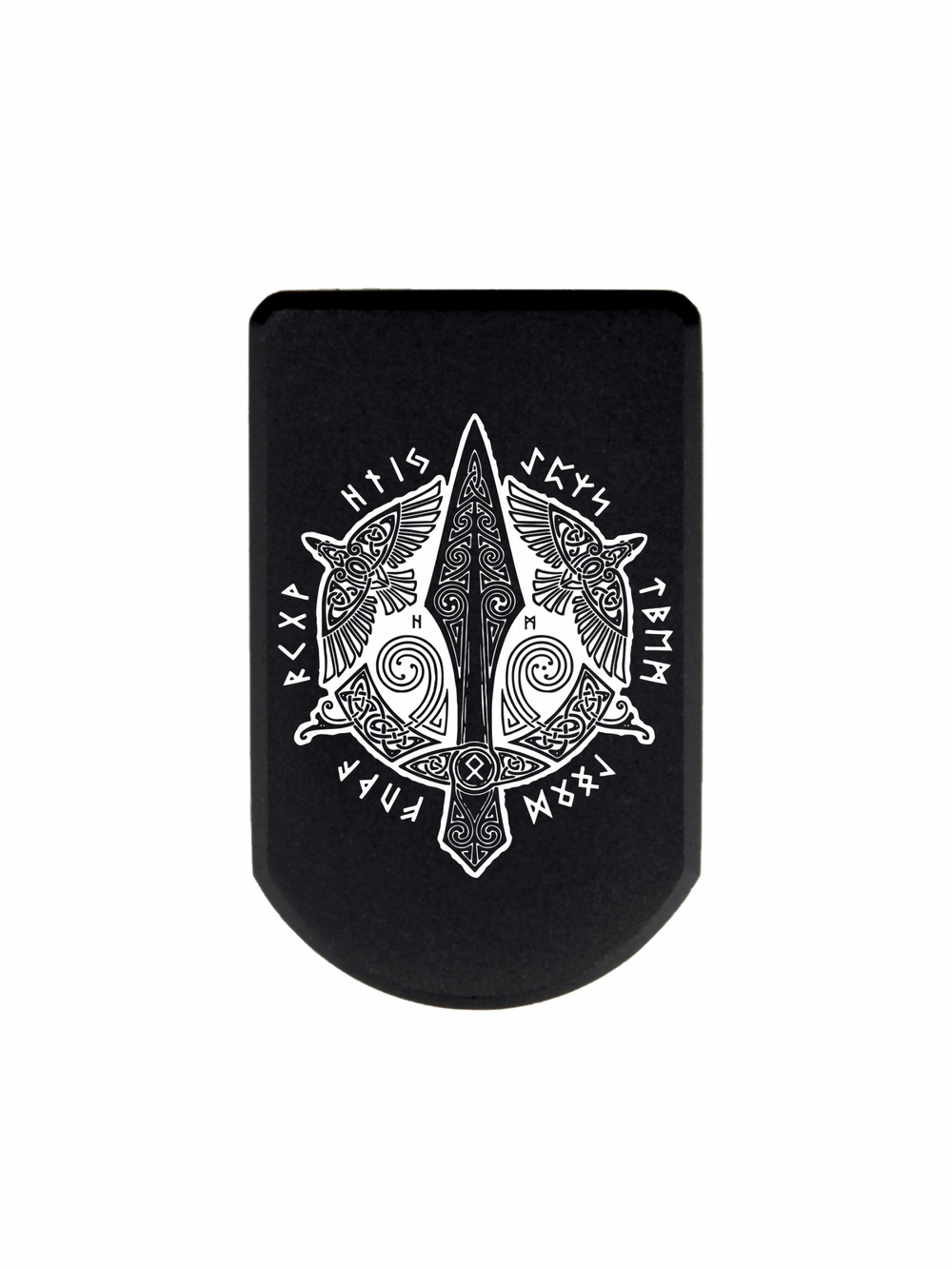 Пятка +3 патрона для магазинов Grand Power, ПЛК, CZ, Tanfoglio с гравировкой Скандинавская мифология