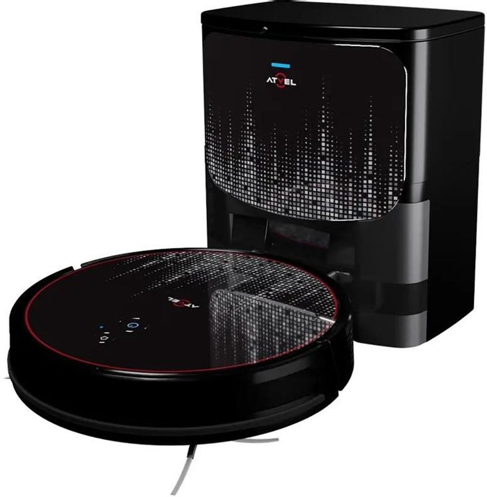 Робот-пылесос ATVEL R80 Base, черный/черный [r80 base black]