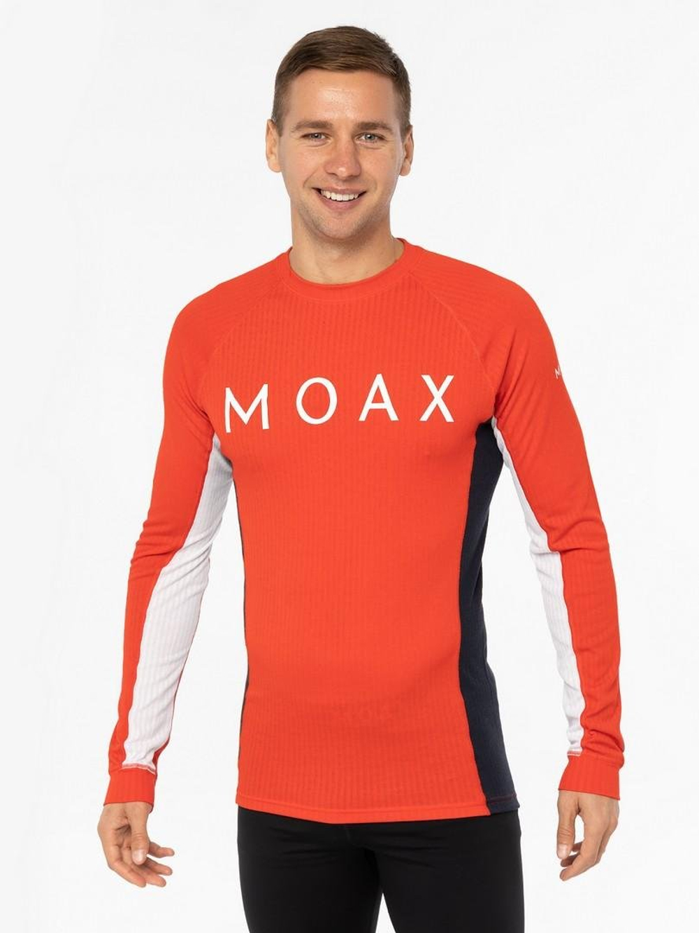 Терморубашка MOAX Race LS мужская, ярко-красный, MX114031-99992