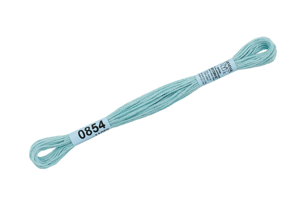 Мулине  "Gamma", 100% хлопок, 8 м, №0854