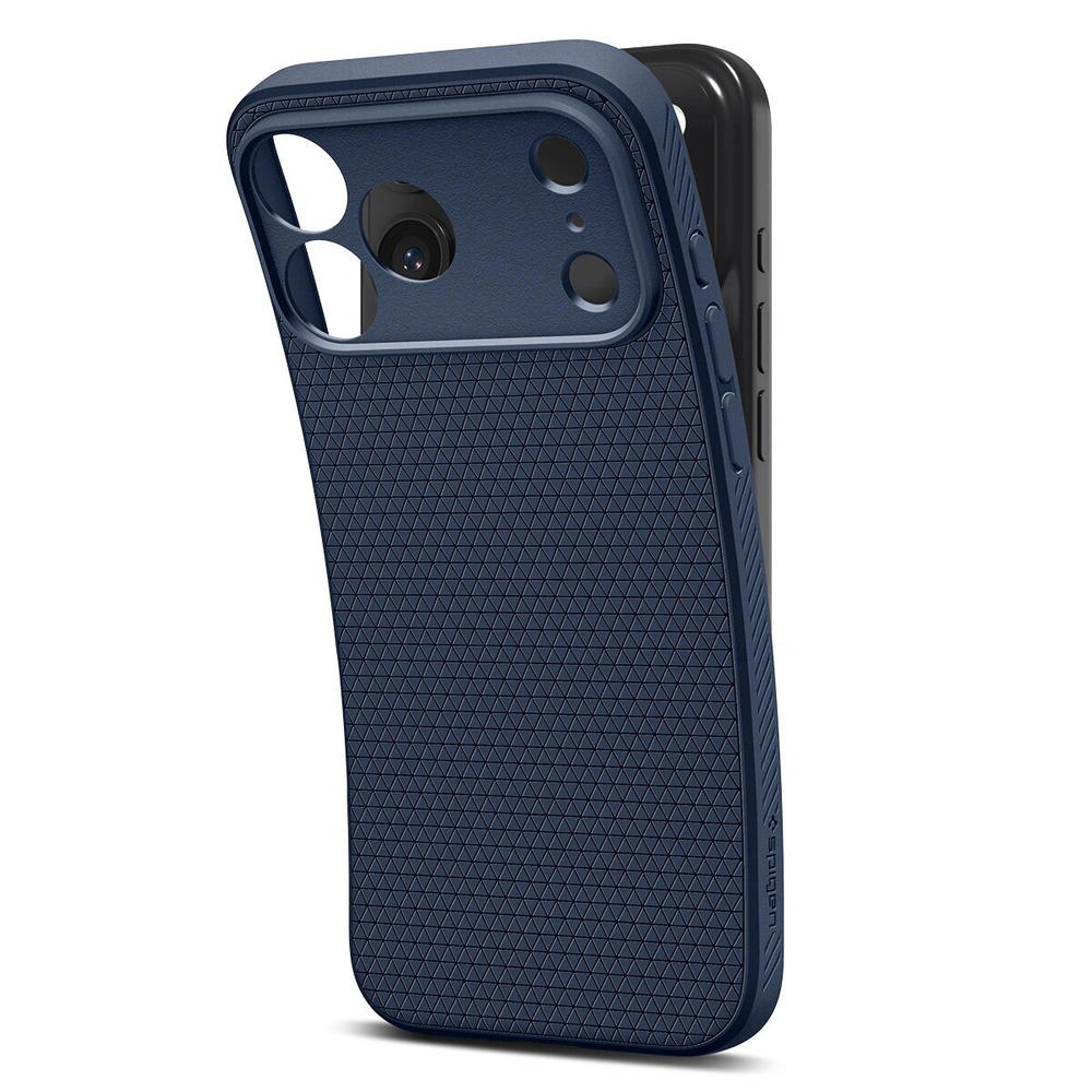 Чехол Spigen Liquid Air для iPhone 17 Pro, Navy Blue (ACS10332)