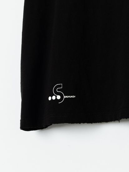 Serdyukov футболка Face to Face одежда унисекс стиль принт качество