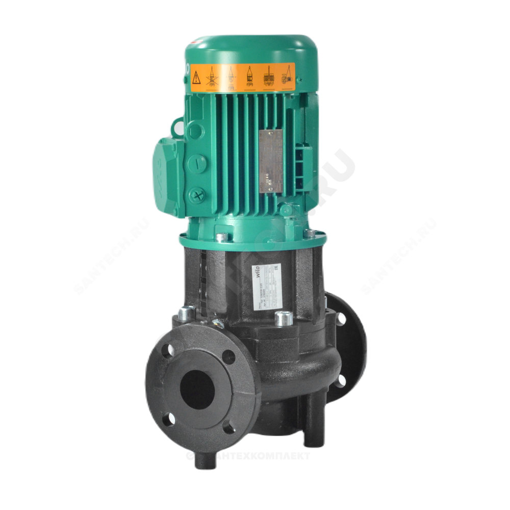 Насос ин-лайн с сухим ротором IL 65/200-11/2-IE3 PN16 3х400В/50 Гц Wilo 2458093