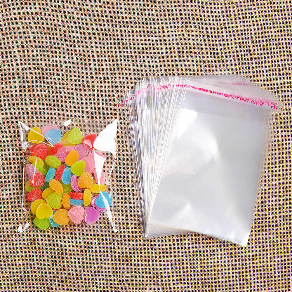 Пакеты бопп с клеевым клапаном 10х15+3см 25мкм (100/1000шт)