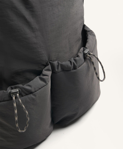 Oysho Рюкзак с карманами, антрацитово-серый