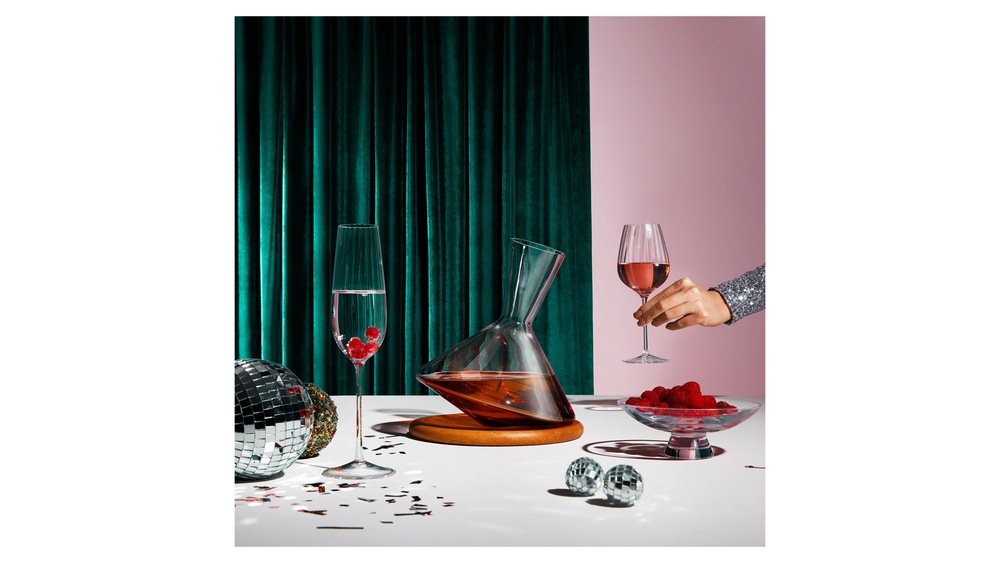 Набор бокалов для красного вина 2шт 500мл Nude Glass Round UP