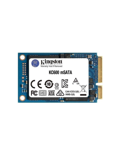SSD диск Kingston SSD 512GB KC600 Series SKC600MS/512G mSATA