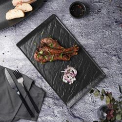 Блюдо прямоугольное 33,5*20,5 см h1,5 см с бортами Side Up2   P.L. Proff Cuisine [1]