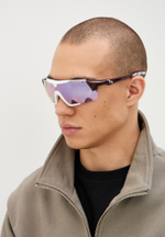 Спортивные очки 720armour Kamikaze Pro / Dark Raisin Temple / Matte White Gasket / HC Violet Pink Lens