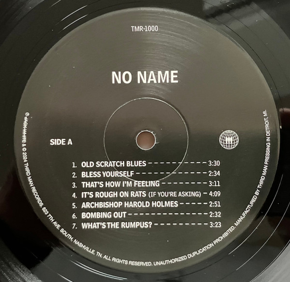 Jack White - No Name - Black LP