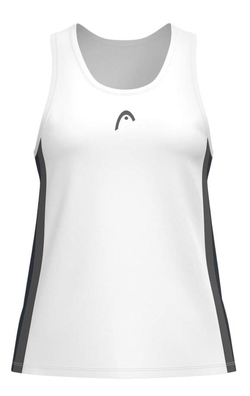 Женский топ теннисный Head Club 25 Tech Tank - navy/white