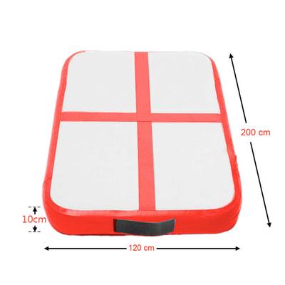 Надувной акробатический мат «Мини» для спортшкол 2×1,2×0,1 м