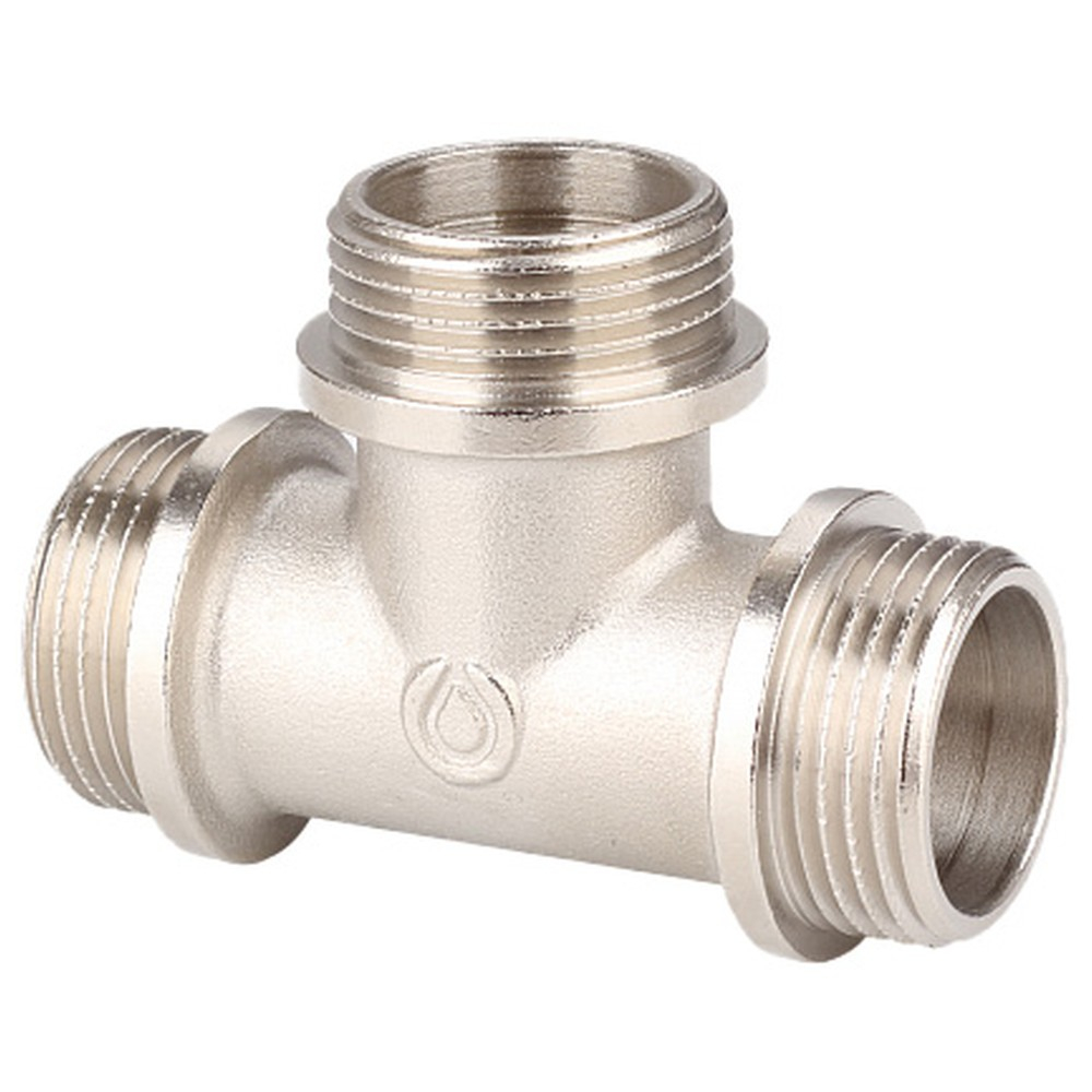 Тройник Gappo НР-НР-НР никелированный 1/2"