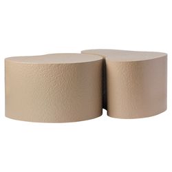 Набор из 2-х столиков Grannis, бежевые