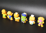 Львята туристы Kinder 1993 Ferrero год 6 штук. Коллекция Киндер Сюрприз