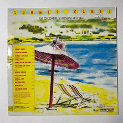 Винтажная виниловая пластинка LP Tony Cox and Company Summer Games (Germany 1986)
