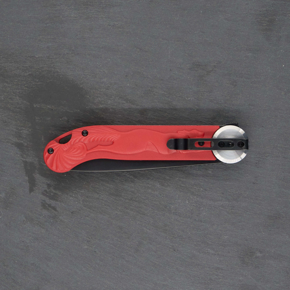 Нож складной Перемен Мысь красная (Blackwash)