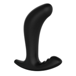 Массажер простаты для электростимуляции Twisting Tom - 13 см. (Цвет: черный)
