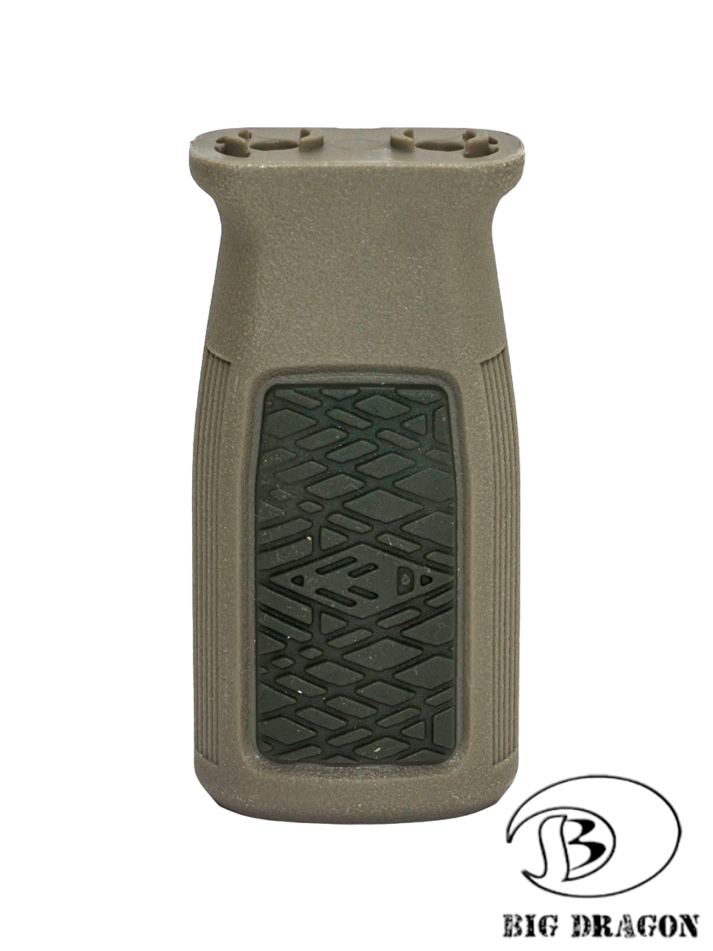 Рукоятка на цевьё Big Dragon M-LOK Vertical Grip (BD9369DER). Desert/Green