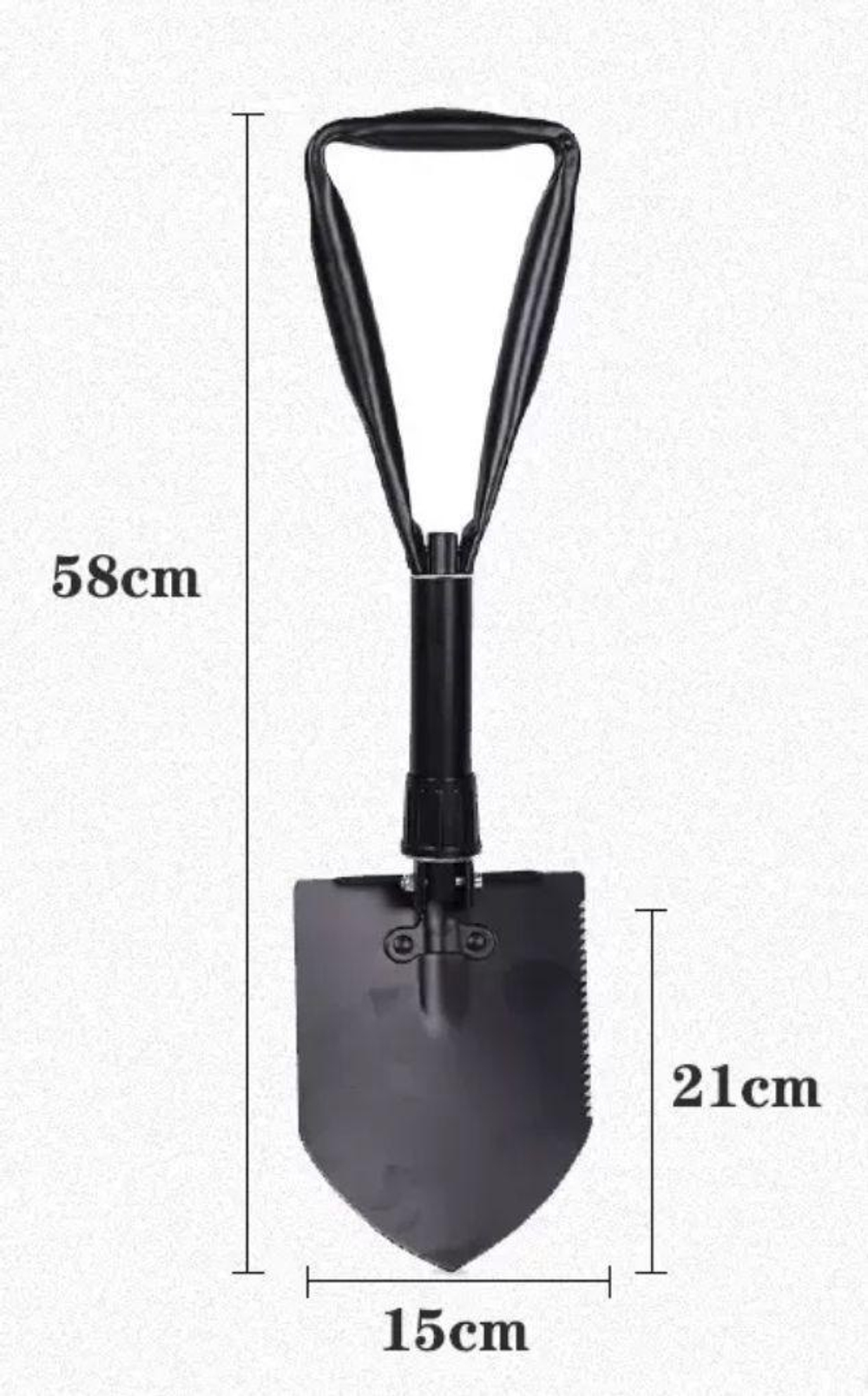 Складная туристическая лопата