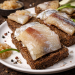 Корюшка слабосоленая с икрой, ломтики в масле, 500 гр