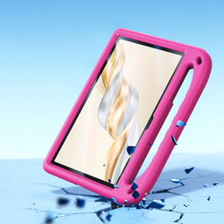 Детский чехол розового цвета на планшет Honor Pad X9a и X9 от от Dux Ducis, серия Puff Series Case
