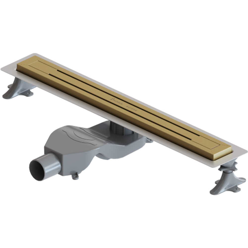 Душевой лоток Boheme Premium Trendy 60см 983-60-MG нержавеющая сталь МАТ. ЗОЛОТО