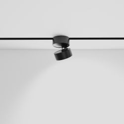 Магнитный трековый светильник ЭРА TRM20-5-10W4K BK светодиодный 10Вт 4000К черный для системы NOVA | Магнитные трековые светильники