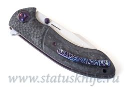 Нож Eric Ochs Orca Titanium Purple accentфотография - 9