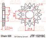 Звезда JTF1321.13SC
