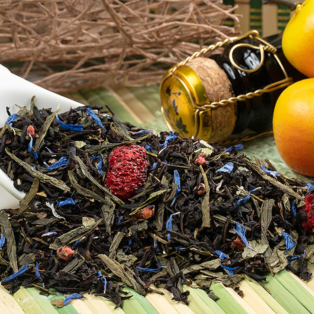 Черный чай Клубника в шампанском РЧК 500г