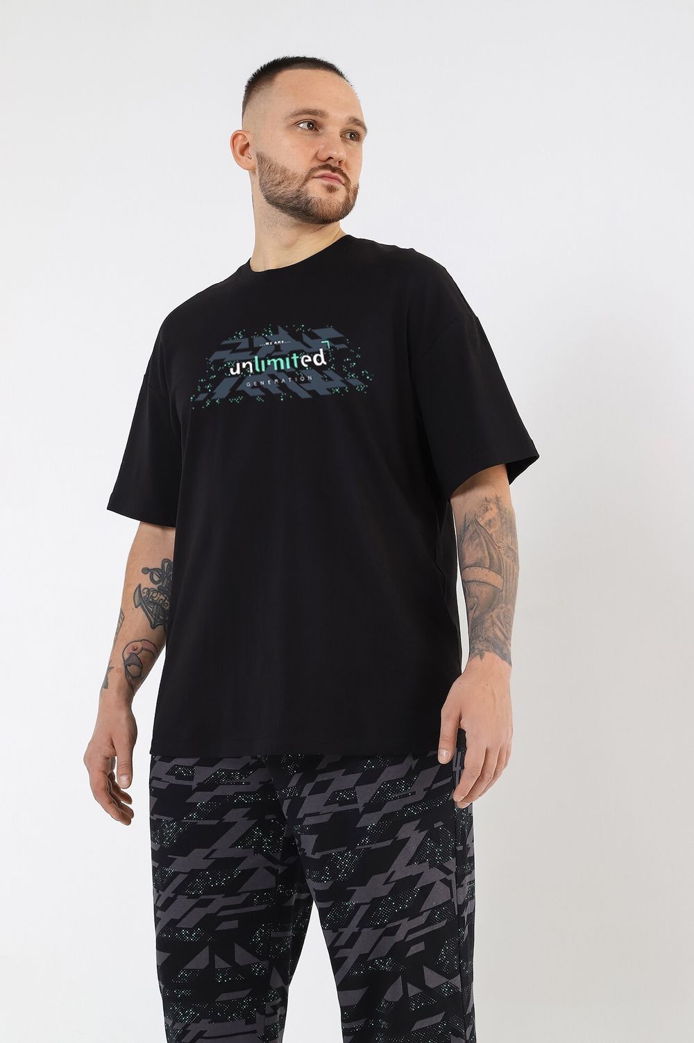 Костюм мужской Галилео-3 Виотекс ЧЁРНЫЙ