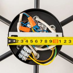 Citilux Нильс CL132165 Люстра потолочная Чёрная