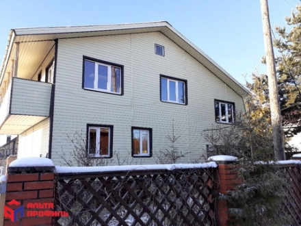 Сайдинг Виниловый Альта-Профиль Аляска  Сноу 205х3000мм 0,62м2