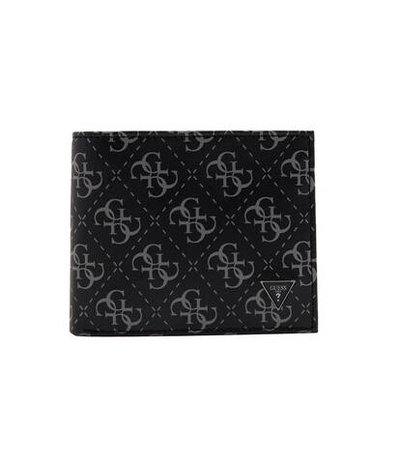 Кожаный кошелек MITO Guess - черный(SMVELE LEA20)