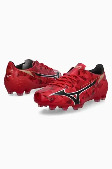 Бутсы Mizuno Alpha II 40th Pro FG - красный
