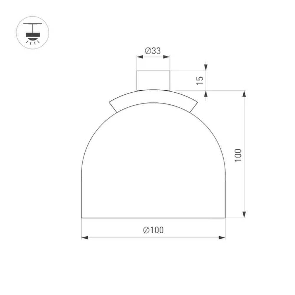 Светильник ART-INBELT-CUP-R100-8W Day4000-MIX (BK, 36 deg, 48V, DALI) (Arlight, IP20 Металл, 3 года) 051173