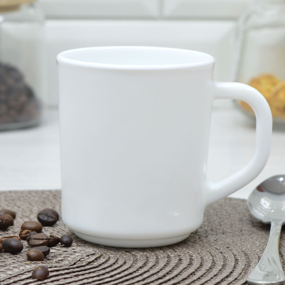 Кружка 230мл стеклокерамика Без деколи