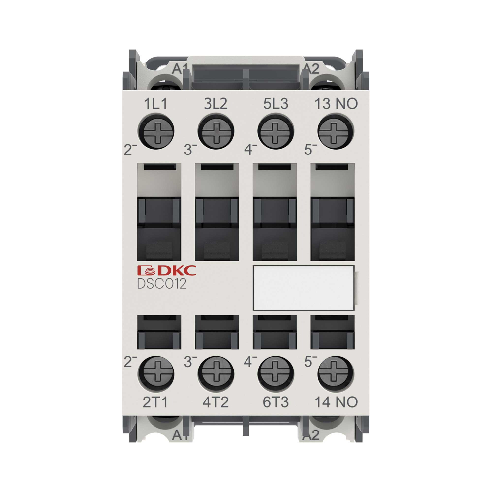 Магнитный контактор YON DSC012 12A 5,5кВт AC3 3P кат.24В DC 1НО