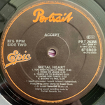 Accept ‎– Metal Heart (Англия 1985г.)