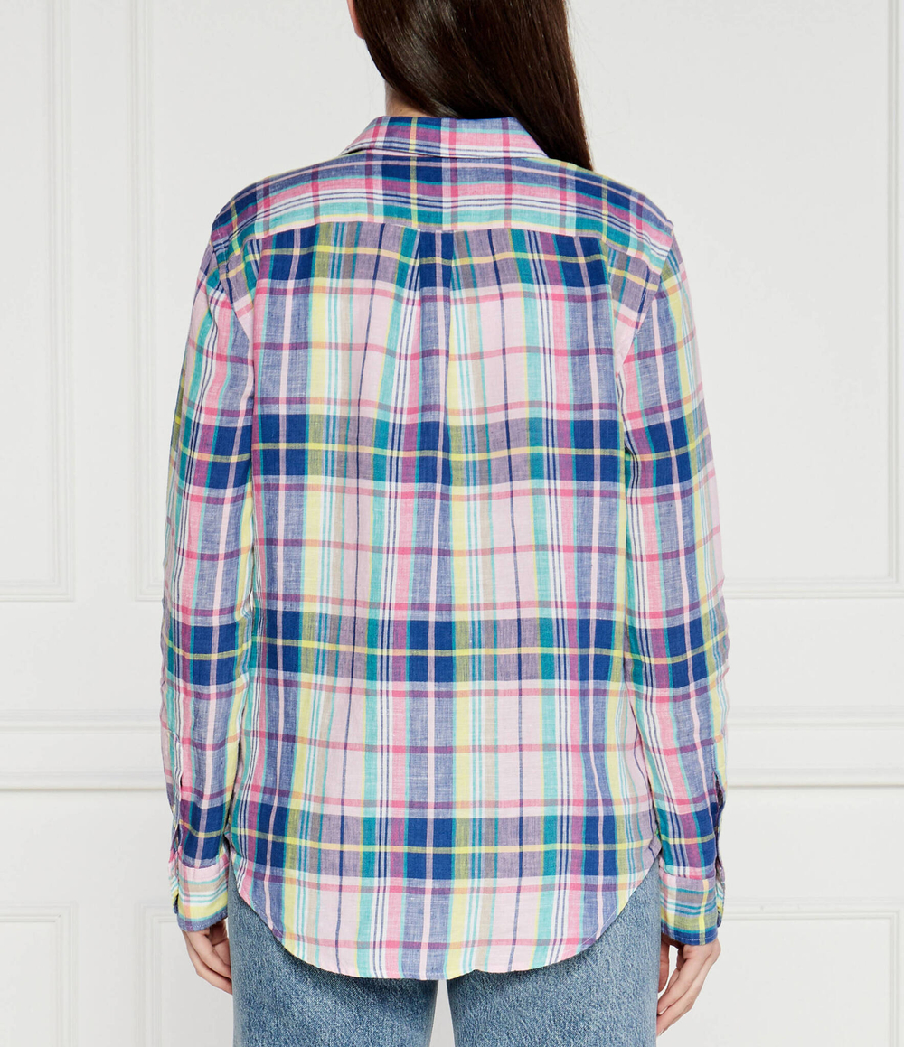 Льняная рубашка POLO RALPH LAUREN - разноцветная(211920926)