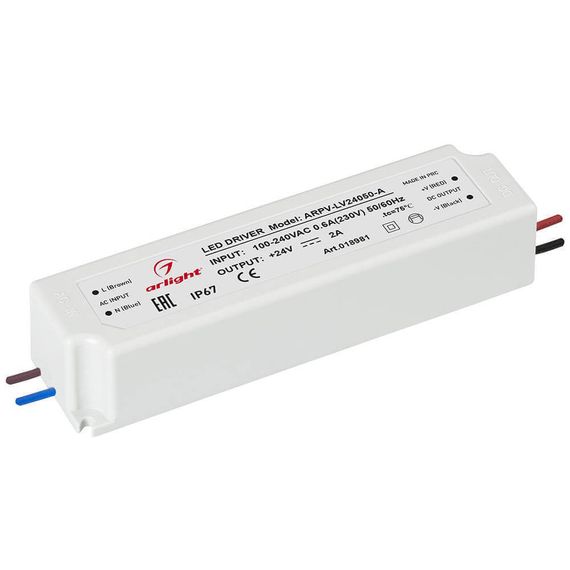 Блок питания Arlight ARPV-LM50 24V 48W IP67 2A 018981